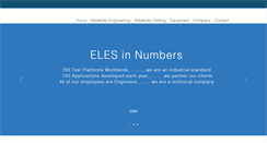 Desktop Screenshot of eles.com