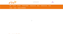 Desktop Screenshot of eles.com.es