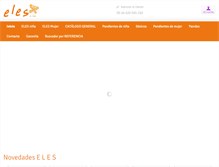 Tablet Screenshot of eles.com.es
